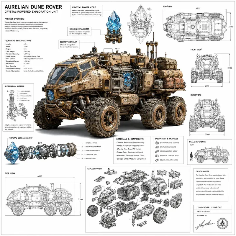 Blueprint Character Artifact Generator