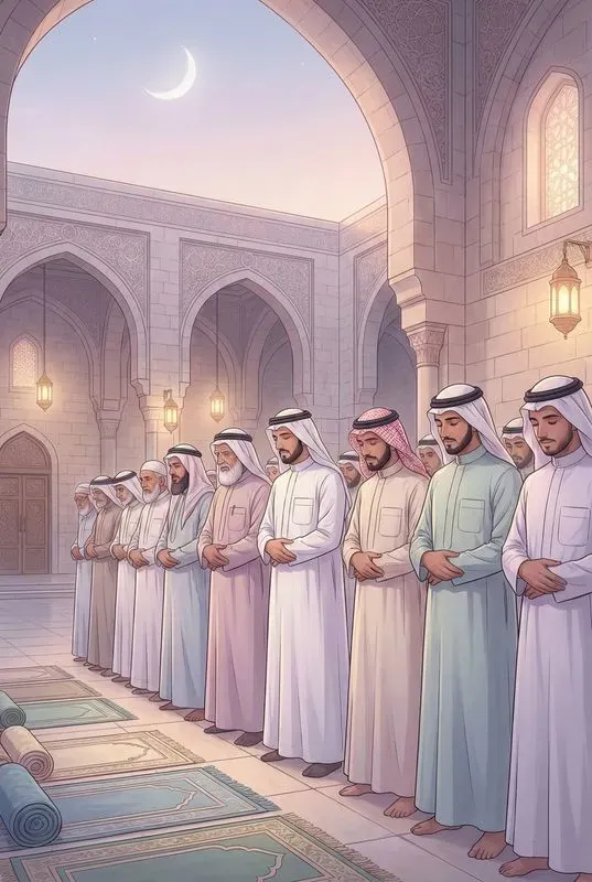 Muslim Families Daily Lives In Ramadan