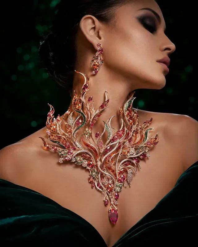 Sculptural Jewelry Editorial Generator