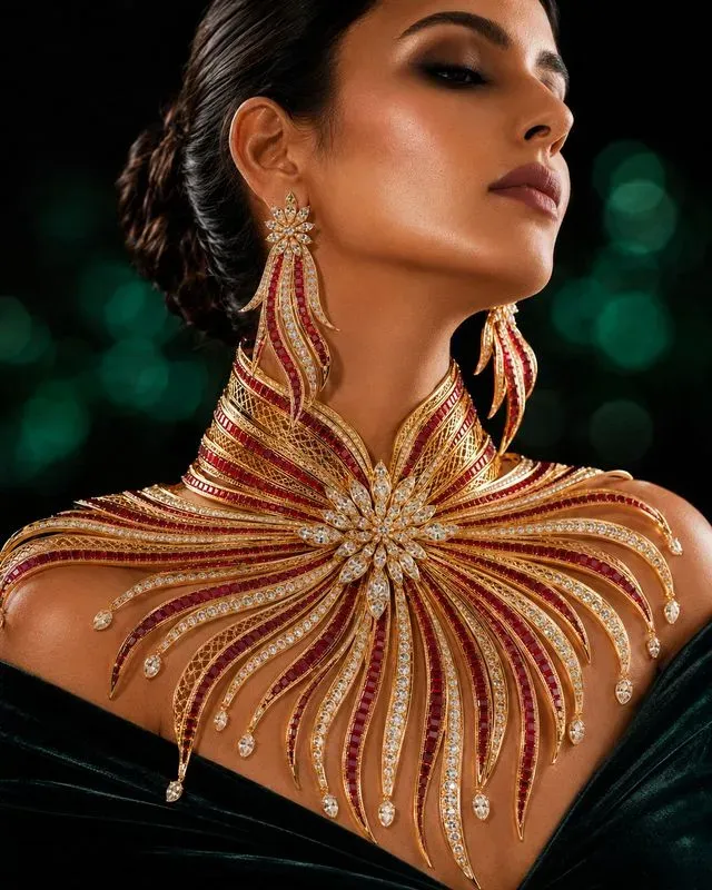 Sculptural Jewelry Editorial Generator