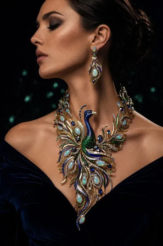 Sculptural Jewelry Editorial Generator