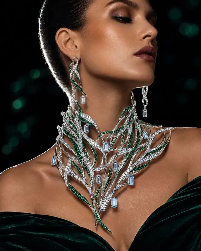 Sculptural Jewelry Editorial Generator
