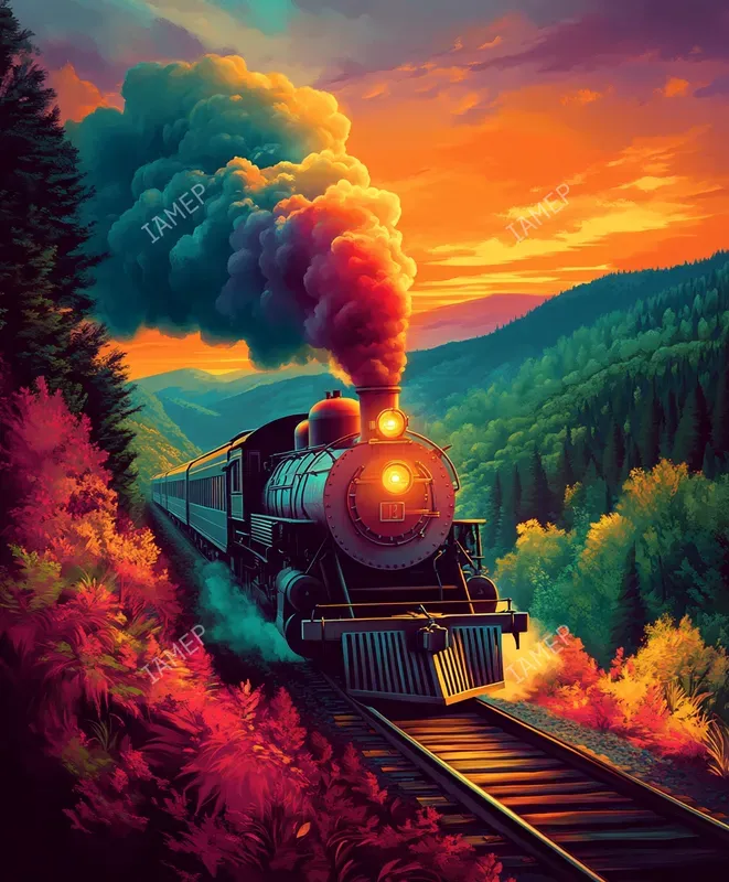 Colorful Vector Art Of Moving Objects