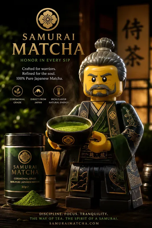 Premium Lego Minifigure Advertising Art