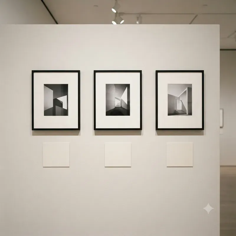 Museum Label Poster Mockup Systems