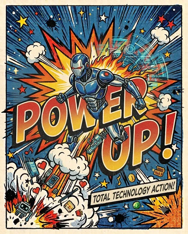 Vintage Comic Pop Art