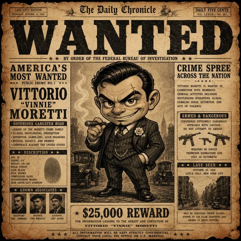 Vintage Wanted Poster Makers