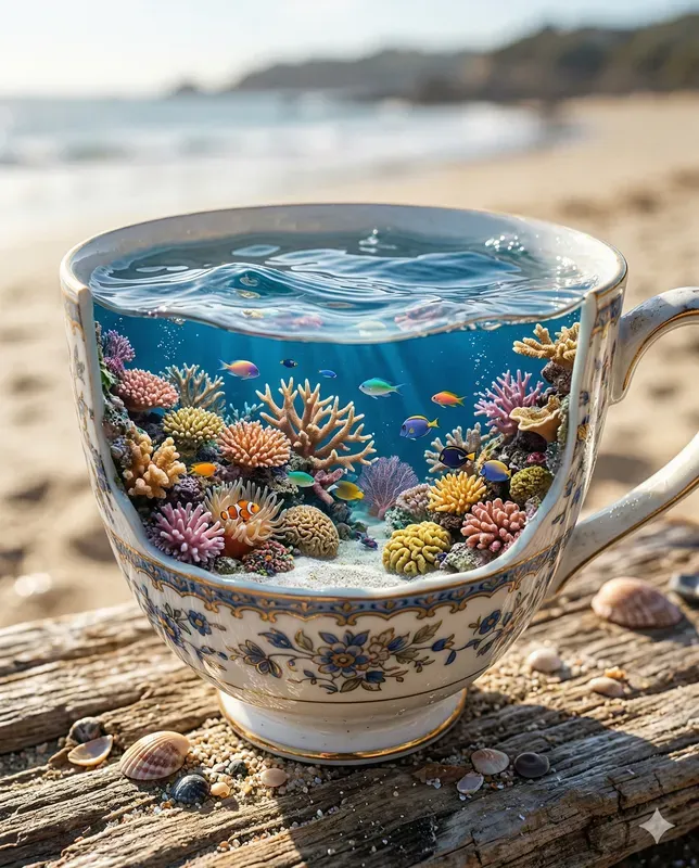 Entire Ecosystems Inside Everyday Objects