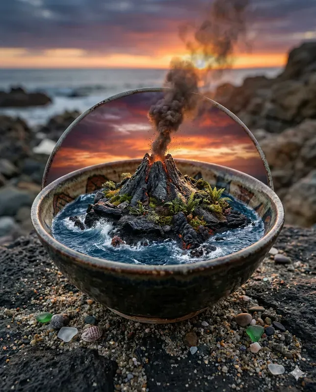 Entire Ecosystems Inside Everyday Objects