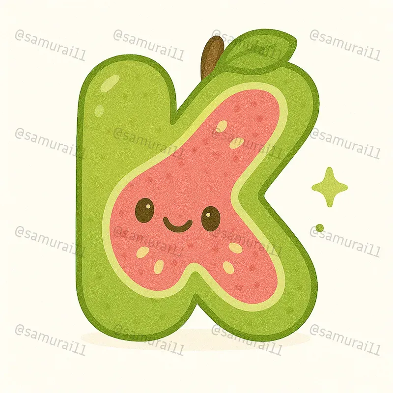 Playful Fruit Letters And Numbers Art