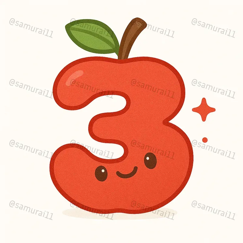 Playful Fruit Letters And Numbers Art