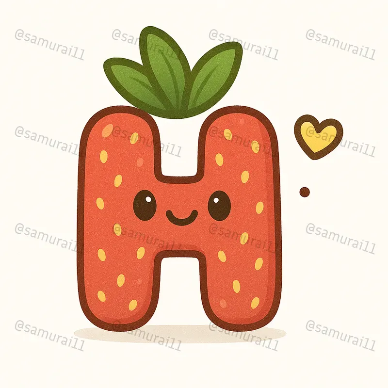Playful Fruit Letters And Numbers Art