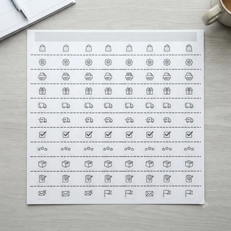Planner Sticker Icon Sheet Builders