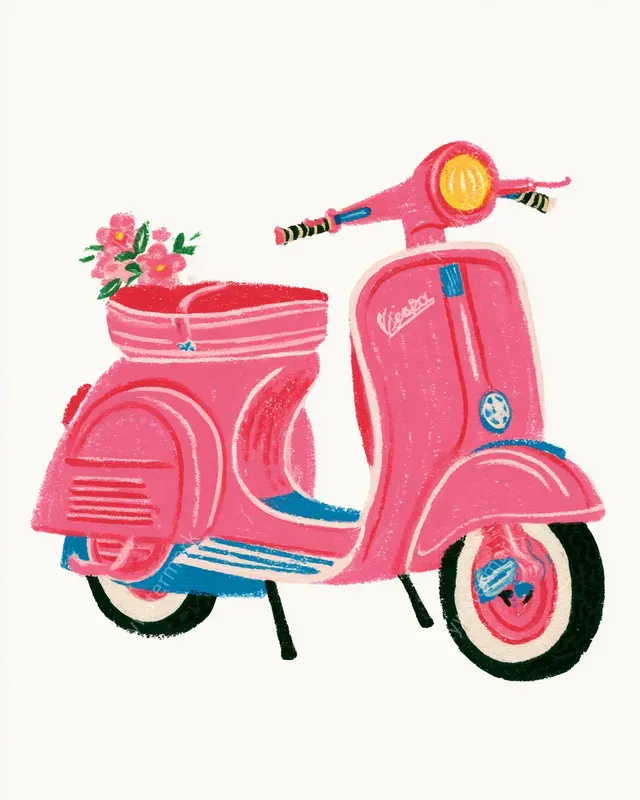 Italian Summer Naive Art