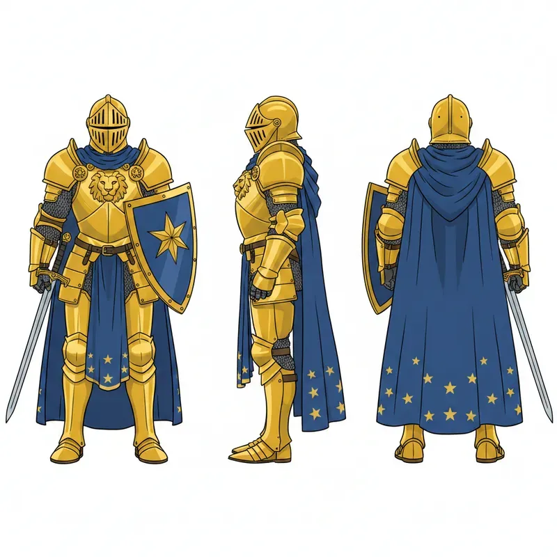 2D Game Asset Orthographic Characters