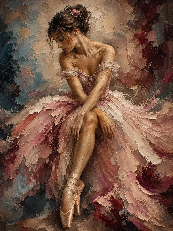 Liquid Brushwork Expressive Portraits