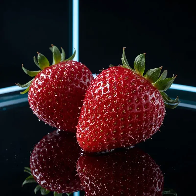 Hyper Realistic Lucid Fruit Photography