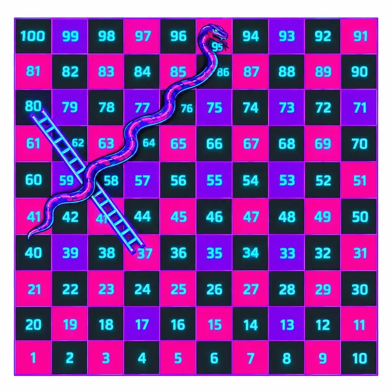 Snakes And Ladders Custom Board Generator