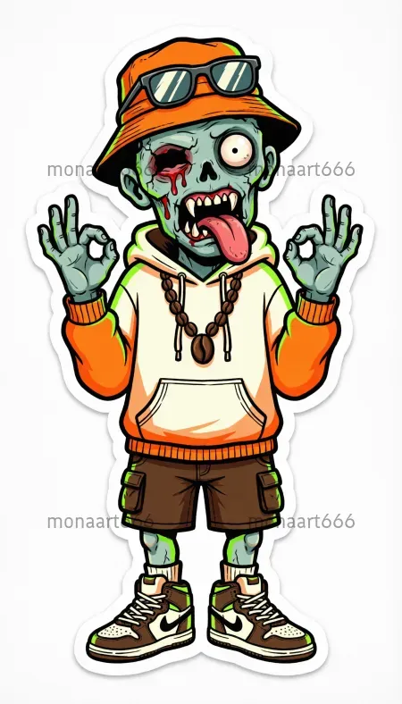 Diecut Mascot Sticker Packs