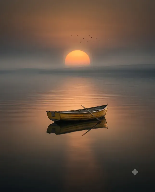 Symmetrical Water Reflections