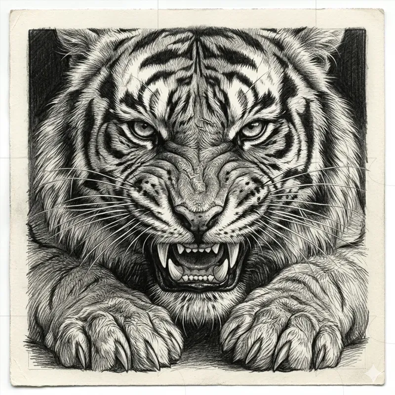 Masterpiece Hyperdetailed Pencil Sketches