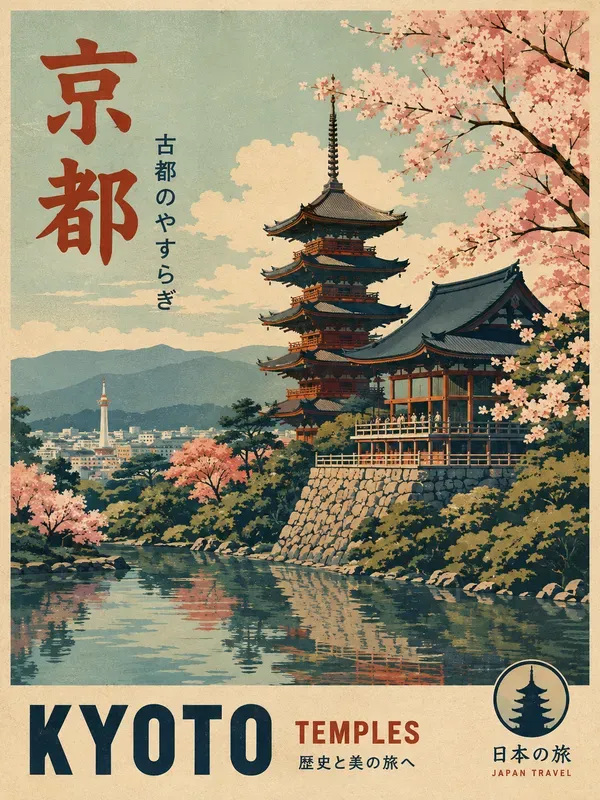 Retro Japanese Travel Posters