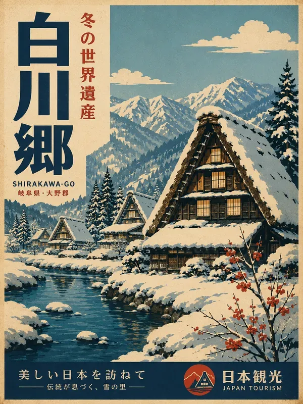 Retro Japanese Travel Posters