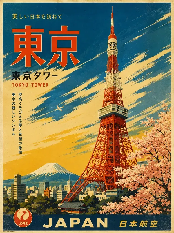Retro Japanese Travel Posters