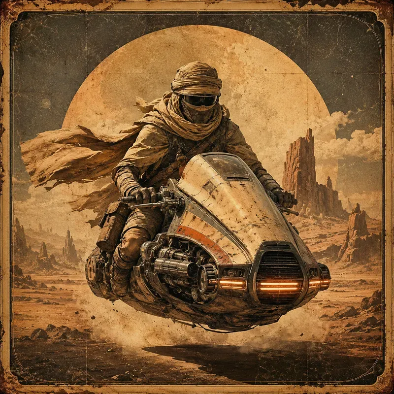 Vintage Iconic Poster Style
