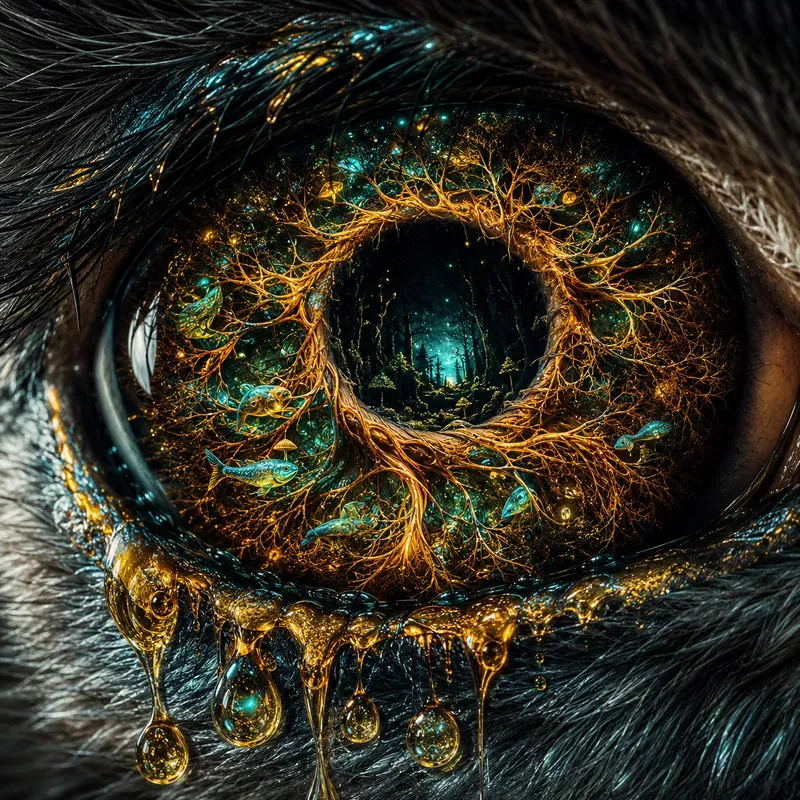 Eyes Of The Botanical Dark