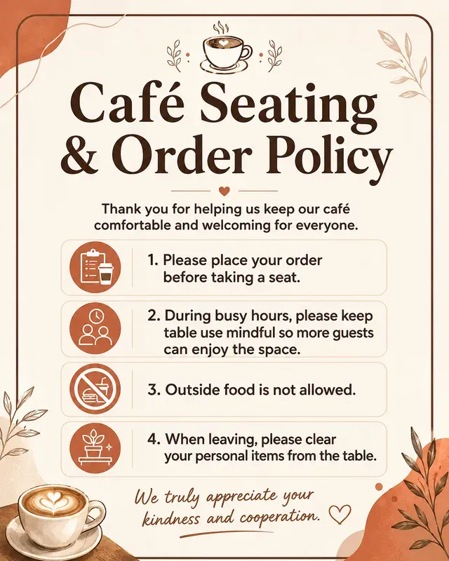 Polite Policy Sign Studios
