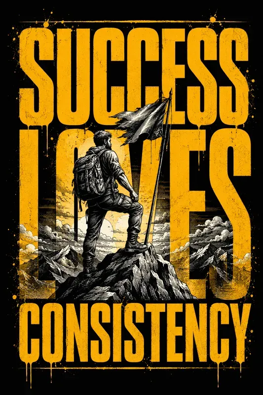 Bold Motivational Typography Posters