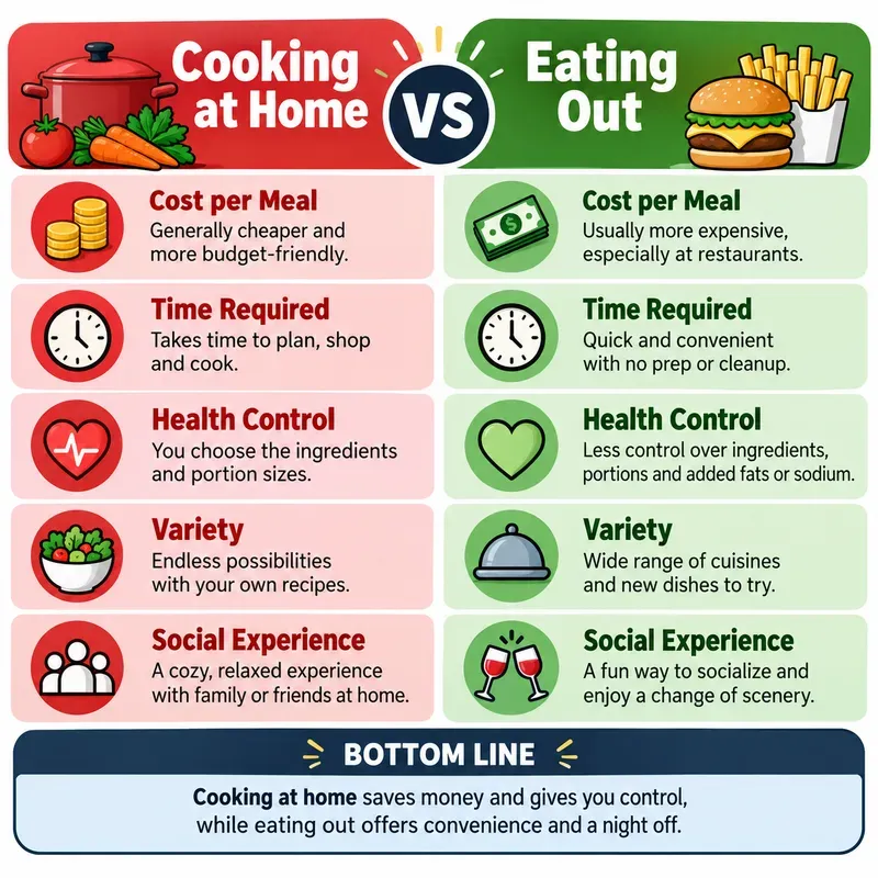 Side By Side Comparison Infographics