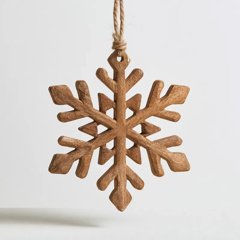 Rustic Christmas Ornament Clipart Sets