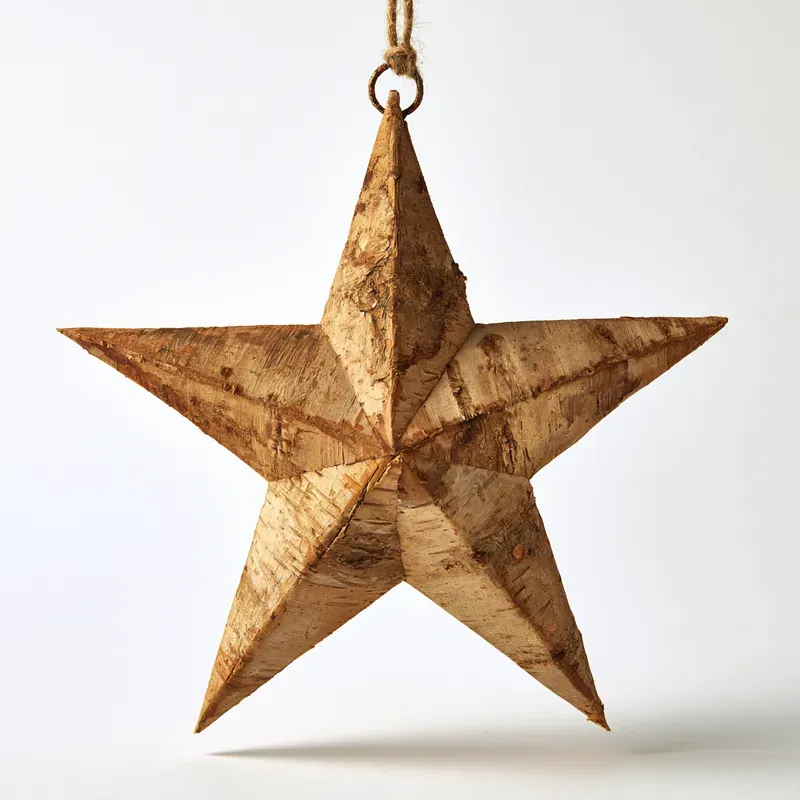 Rustic Christmas Ornament Clipart Sets