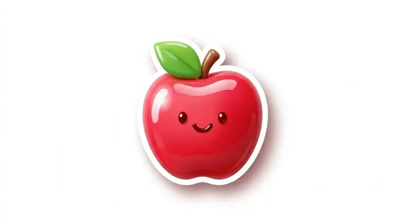 3D Worksheet Sticker Elements