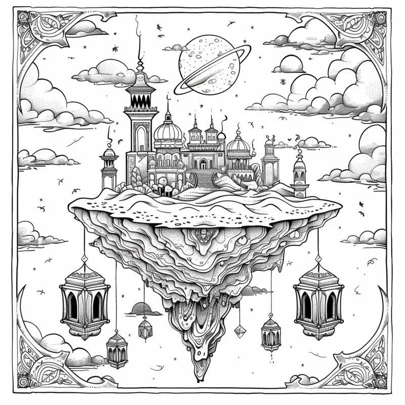 Mystical Desert Spirits Coloring Books