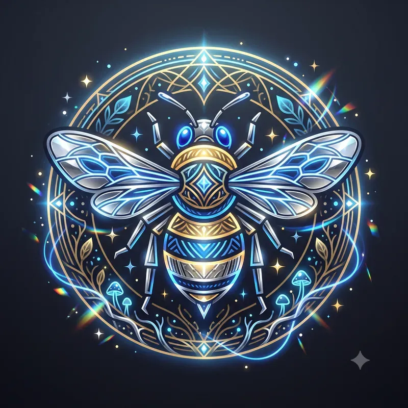 Neon Forest Insects