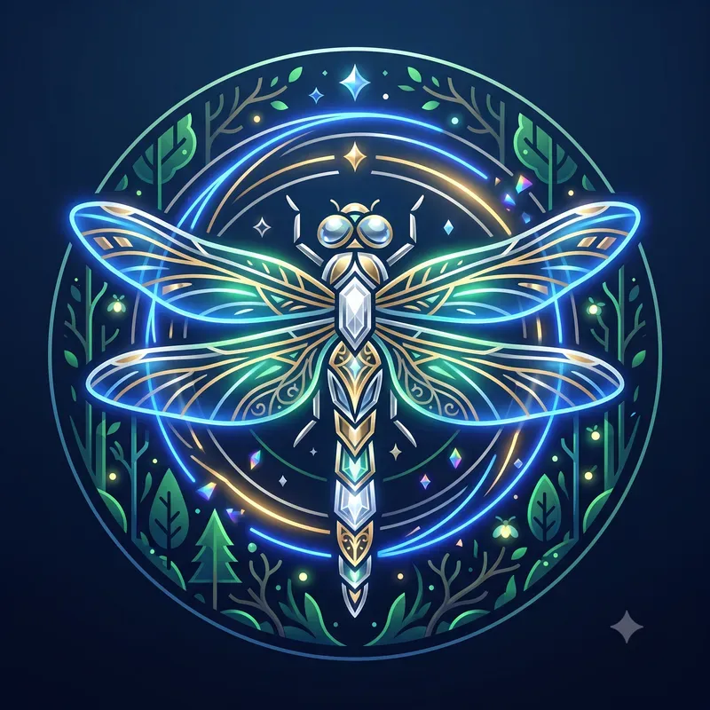 Neon Forest Insects