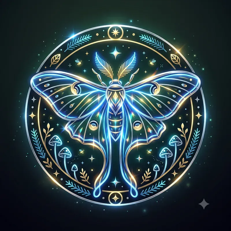Neon Forest Insects