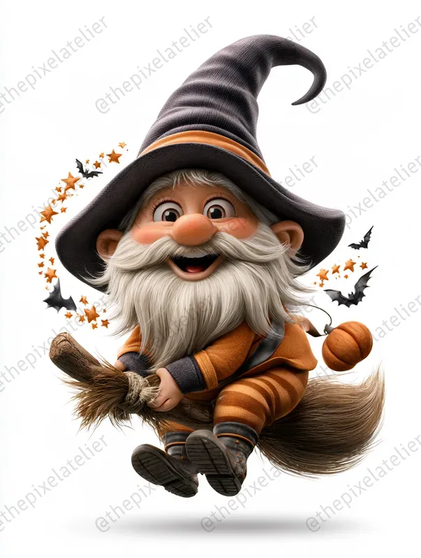 Spooky Cute Halloween Gnomes