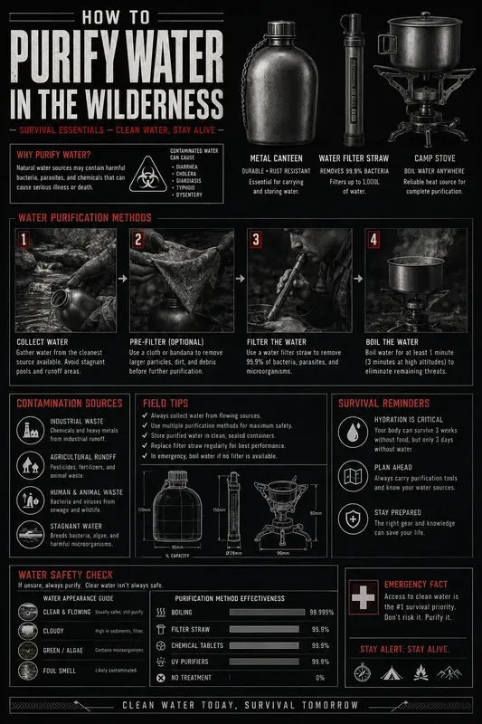 Tactical Survival Infographics