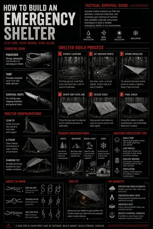 Tactical Survival Infographics