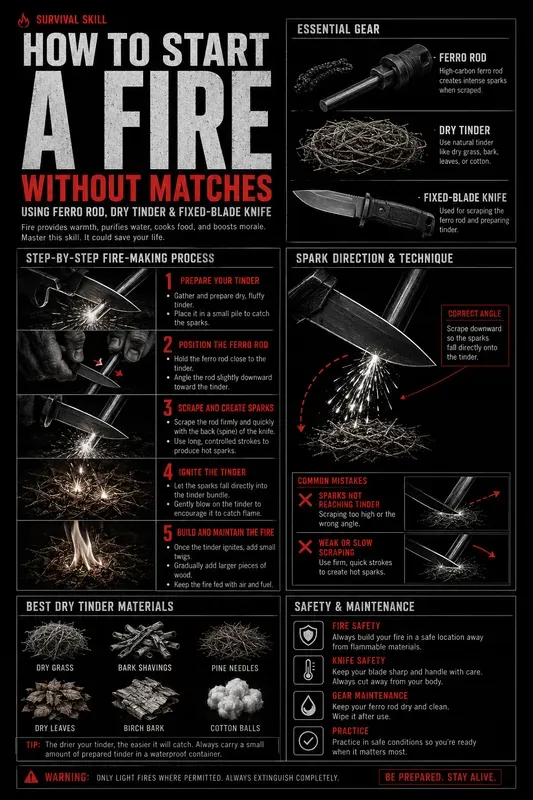 Tactical Survival Infographics