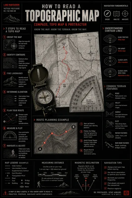 Tactical Survival Infographics