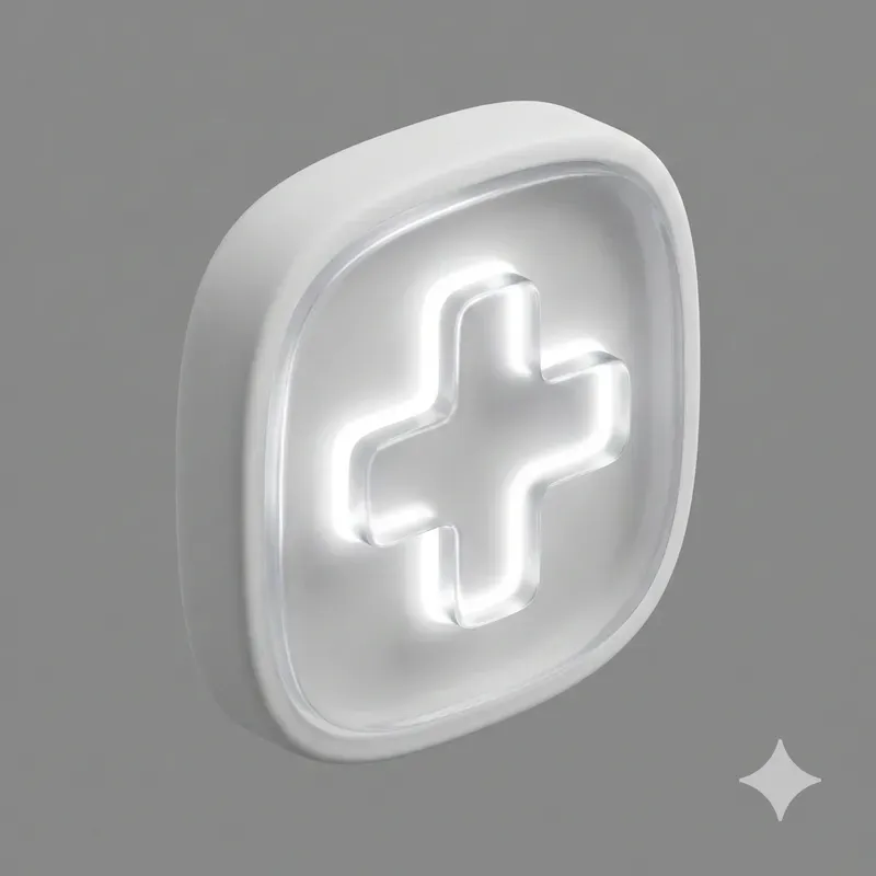 3D Glass Essential Web Icons UI Kits