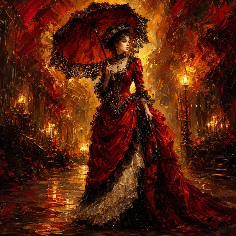 Flamebound Dance Portrait Generator