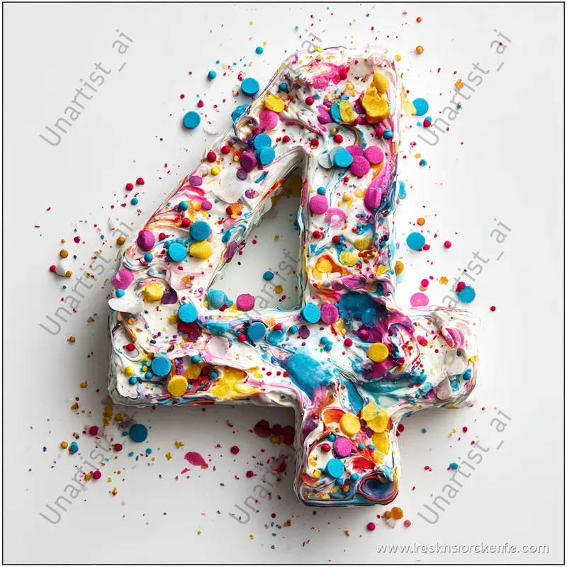 Kids Party Birthday Numbers