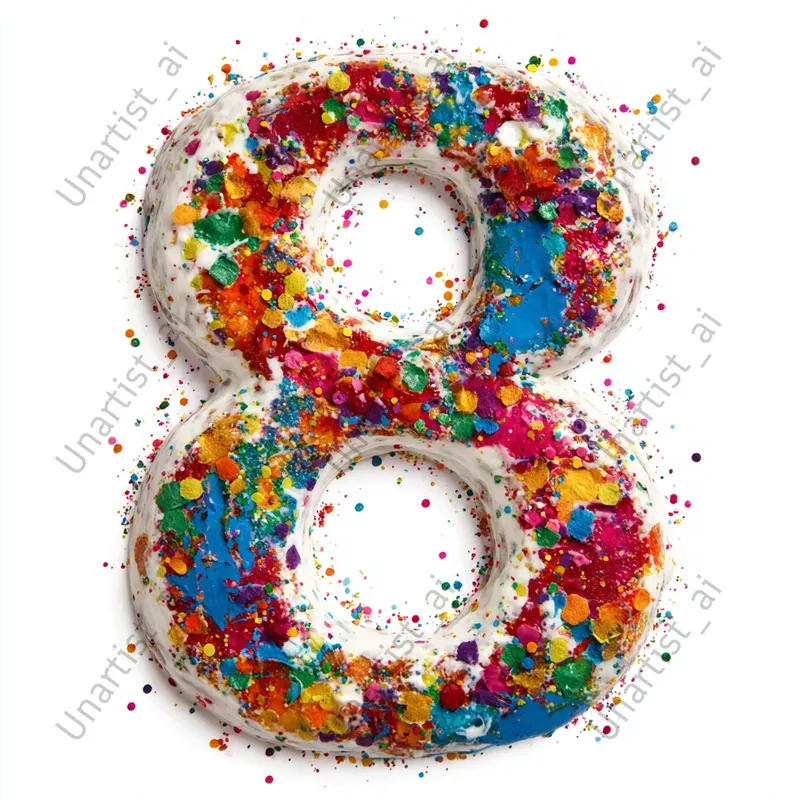 Kids Party Birthday Numbers