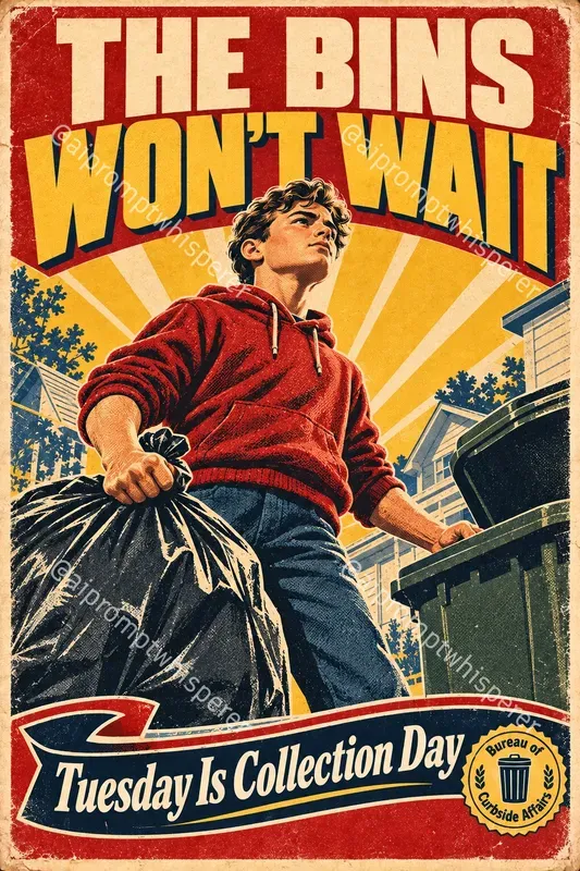 Bureaucratic Chore Propaganda Posters